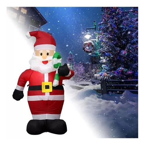 2025 Juguetes Inflables De Papá Noel, Decoración De 120 Cm,
