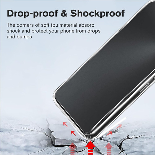 Funda Silicona Tpu Suave Carcasa Para Honor X5b/plus+mica Transparente Huawei Honor X5b 4g/honor X5b Plus 4g