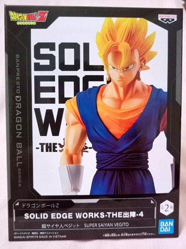 Figura De Acción Dragon Ball Z Vegito Solid Edge Works 15+