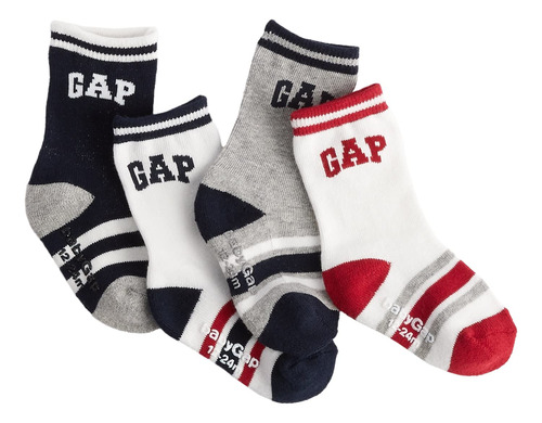Gap Paquete De 4 Calcetines Para Beb, Gap Logotipo