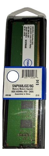 Memoria Server Dell Snp888jgc/8g 8gb 2400mhz Pc4-192 Ecc