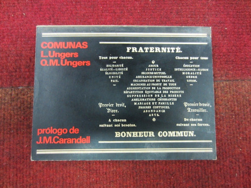 L.ungers/o.m. Ungers, Comunas En El Nuevo Mundo 1740-1972