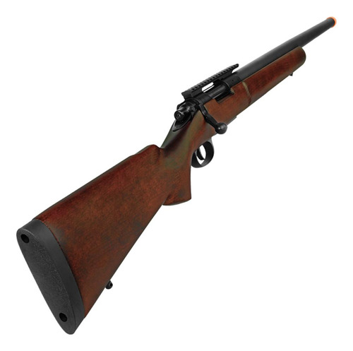 Airsoft Sniper 6mm Rossi M24 Storm Wood Mola Bbs 1000un