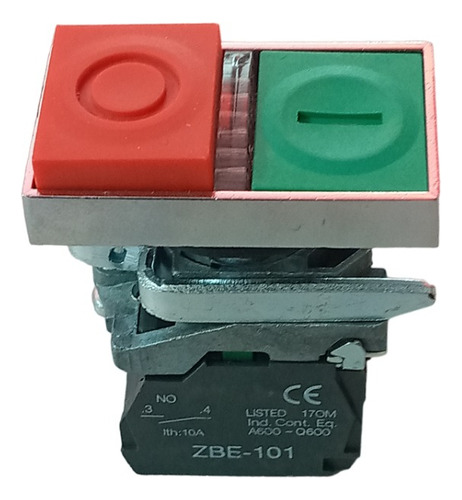 Pulsador Doble Xb4-bw84ms Verde/rojo Classic Lux