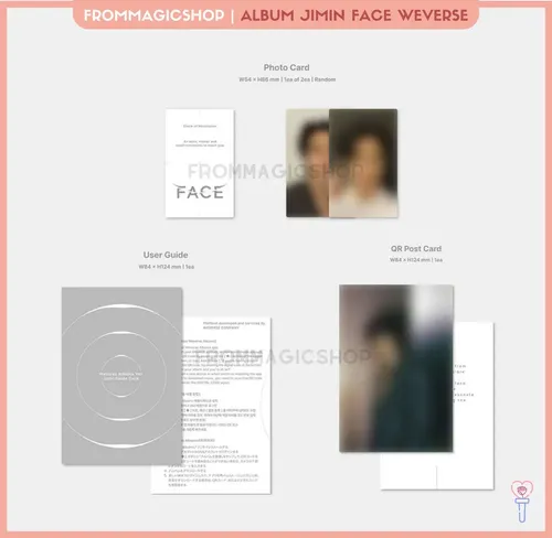Jimin (bts) - Cara [álbum De Weverse] Original | MercadoLivre