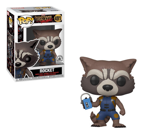 Funko Pop! Guardians Of The Galaxy: M Breakout Rocket #491