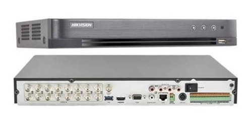 Dvr Hikvision 16 Ch 8 Mp C / Salida De Alarma - Electrocom -