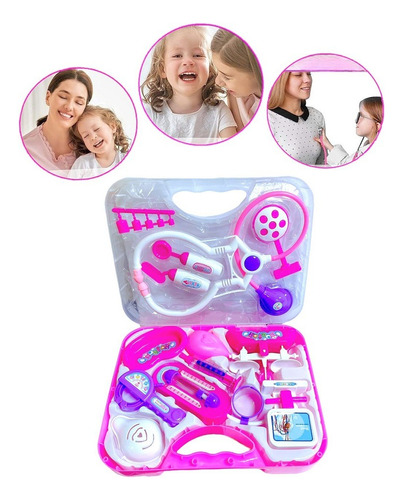 Maleta Doctor Set Niñas Set De Doctora Juguete Para Niñas