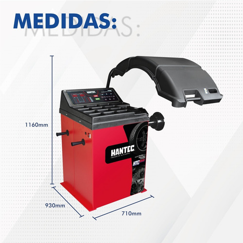 Balanceadora Láser 10 A 30 + Generador Nitrógeno 4 Hantec