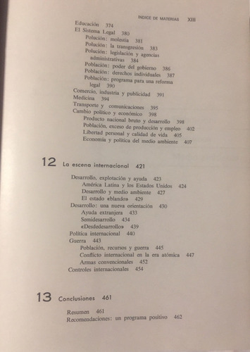 Libro Población Recursos Medio Ambiente Aspectos De Ecología