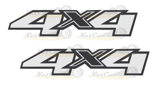 Gmc Sierra 4x4 2007 2013 Stickers Calcomanias Para Batea