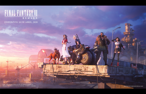 Revista Superpôster - Final Fantasy Vii Remake, De Editora Europa. Editorial Europa, Capa Mole,