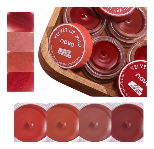 Velvet Jelly Lip Mud Labial Cremoso Mate Tipo Lodo - By Color 58