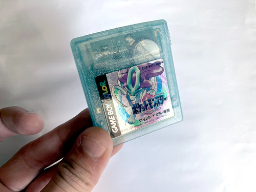 Pokemon Crystal Japonês Original Nintendo Game Boy Gbc (Usado)