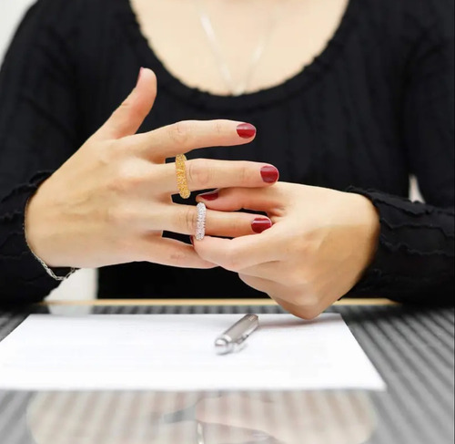 Anillos Sensoriales Acupuntura Reflexología Masaje 20 Pack