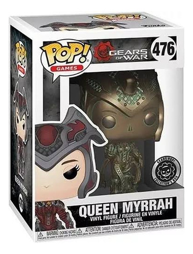 Funko Pop!! Gears Of War!! Queen Myrrah, Exclusivo!! 