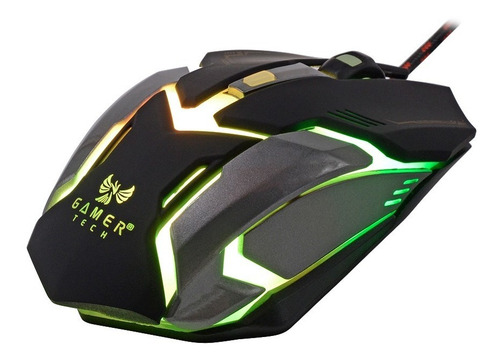 Mouse Gamer Tech Usb Gt9 6 Botones Cod 10898