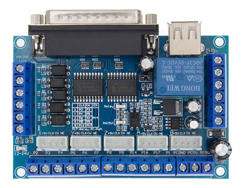 Tarjeta Controladora Cnc Mach3 Puerto Paralelo Para 5 Ejes