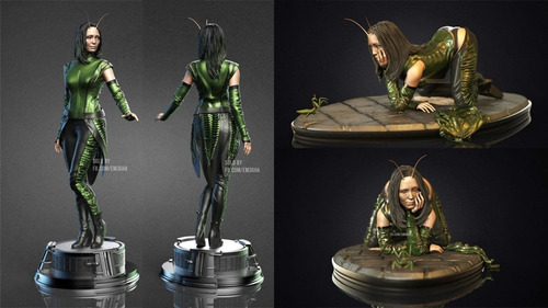  Archivo Stl Impresión 3d - Marvel Mantis