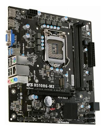 Tarjeta Madre Ecs H510h6-m2 Lga1200 10th-11th Gen Ddr4 New