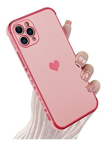 Kanghar iPhone 11 Pro Funda Para Mujer Chica, Plating M3255