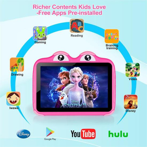 Tablet Infantil Tablet De 10,1 Polegadas Para Crianças, Tab