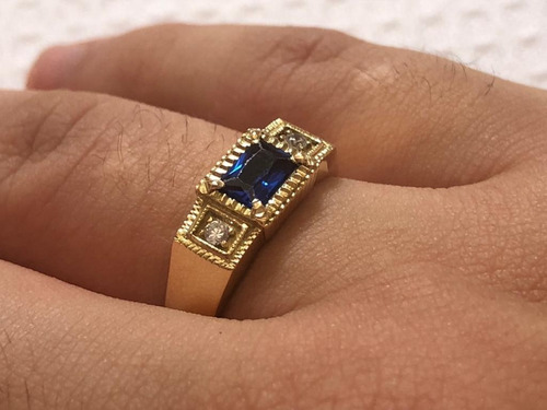 Anel Em Ouro 18k Formatura Administração