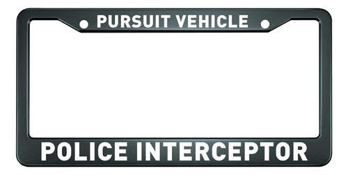Hosnye Pursuit - Marco De Placa De Matrícula De Policía De P