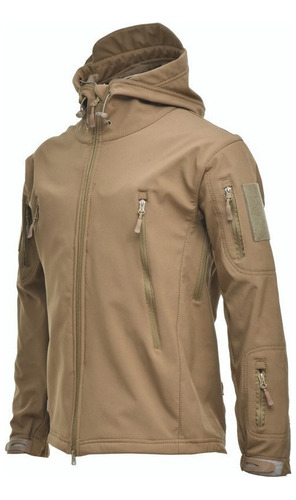 Chamarra Táctica, Militar, Térmica, Impermeable Para Hombre