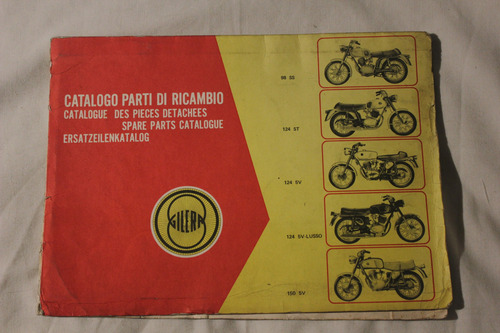 Gilera 98ss A 150 5v 1969 Catalogo De Repuestos (Usado)