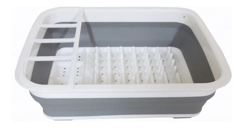 Imagen 2 de 2 de Secaplatos Escurridor De Silicona Plegable