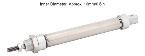 Y Cilindro De Acero Inoxidable Ma16 Mini Double Action