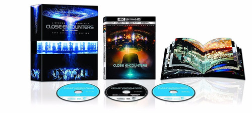 Blu Ray 4k Encuentros Cercanos Tercer Tipo Deluxe Spielberg