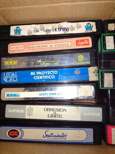 Lote De Vhs Clásicos!!!!! (Usado)