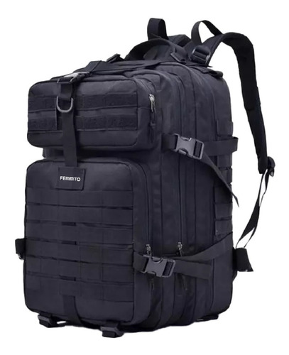 Imagen 1 de 9 de Mochila Tactica Femmto 40 Litros Camping Mochilero Trekking