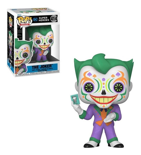 Funko Pop The Joker 414 Dia De Los Dc - Gw041