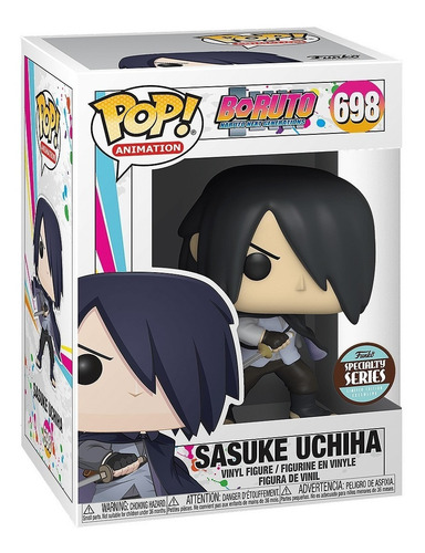 Funko Pop Boruto Sasuke W Cap Specialized Series