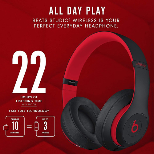 Beats Studio3 Auriculares Inalámbricos - Apple W1 Auriculare