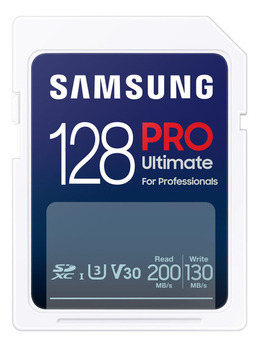 Tarjeta De Memoria 128gb Pro Ultimate Full Size Para Camaras