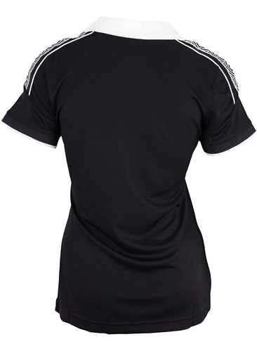 Umbro Playera Cuello V, Manga Corta Mujer, Col Negro Talla G
