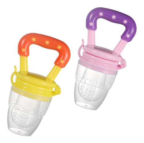 Chupones Para Bebes, Ideal Para Rellenar Fruta, Set De 2.