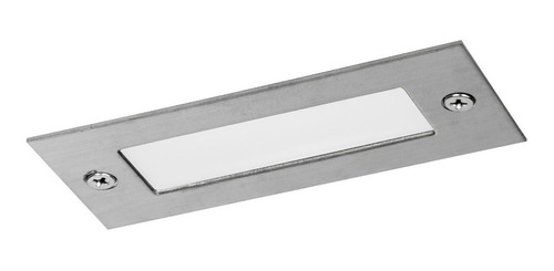 Spot Embutir Escalera Aluminio Acero Rectangular Fan Candil