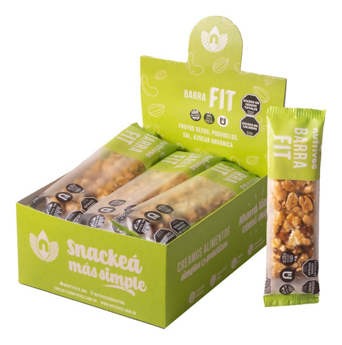 Barra Fit Nutriveg 12u X 28grs