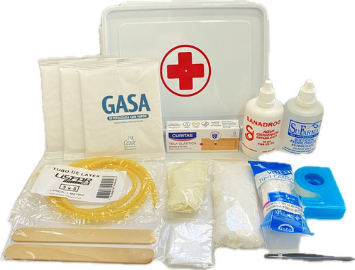 Kit Botiquin Primeros Auxilios Curacion Botiquin Emergencia