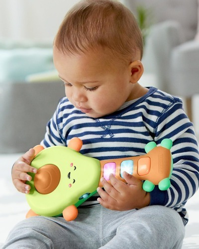 Juego Guitarra Palta Con Luces Bebe Skiphop- Mvd Kids