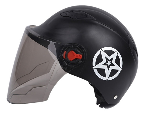 Medio Casco Engrosado For Montar En Bicicleta Eléctrica