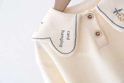 Sudadera Con Capucha De Algodón Con Bordado Floral Para Niña