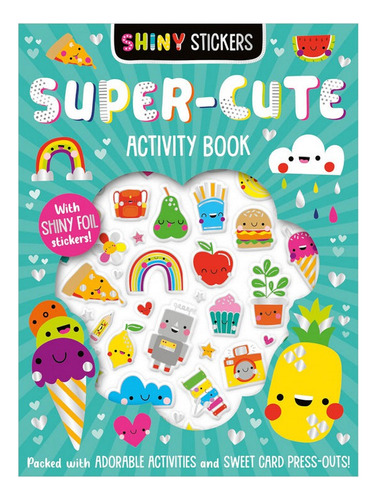 Shiny Stickers Super-cute Activity Book - Patrick Bish. Eb06