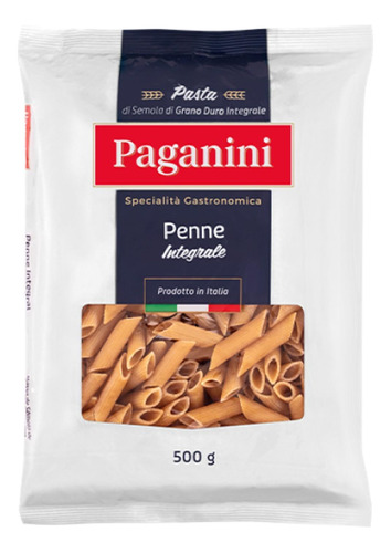 Macarrão Penne Integral Paganini 500g