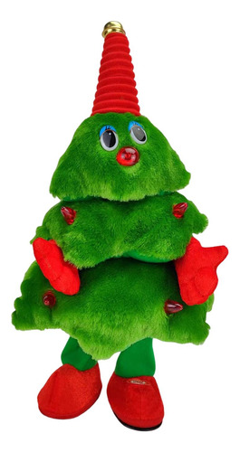 Muñeco De Peluche Con Forma De Árbol De Navidad Para